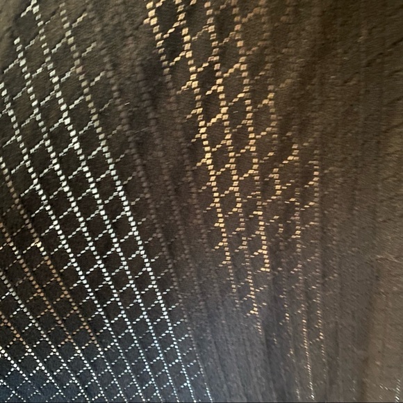 OSCAR DE LA RENTA Black Wool Cashmere Blend Long Open Cardigan Sweater Small S - Picture 2 of 8